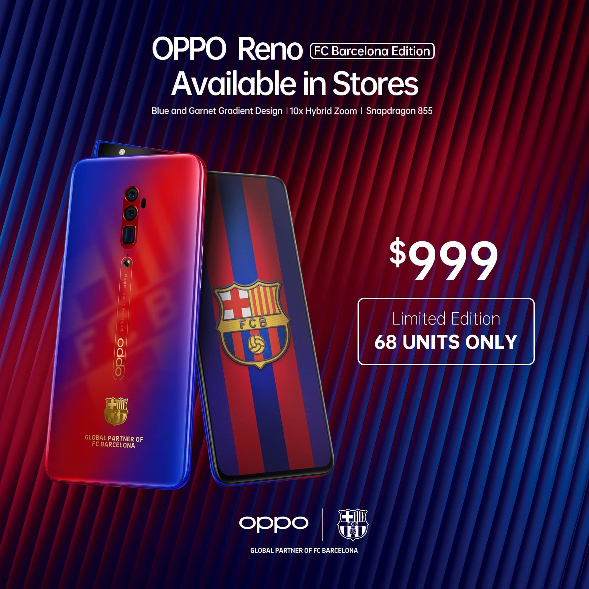 <b>OPPO Reno FC Barcelona Edition&nbsp;</b>