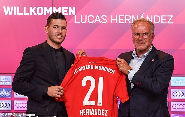 Lucas Hernandez ចូលរួមជាមួយ Bayern Munich