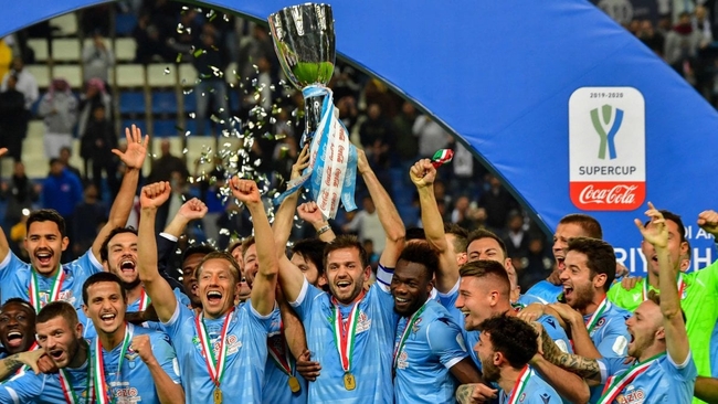Lazio លុត Juventus 3-1 លើកពាន Supercoppa Italiana