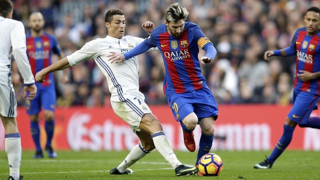  កីឡាករ Messi និង Ronaldo