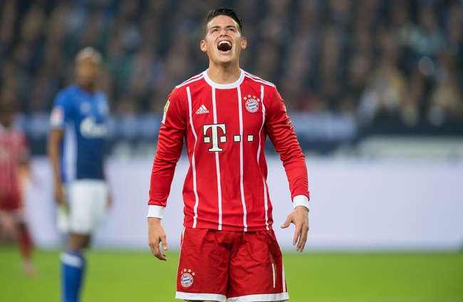 &nbsp; កីឡាករ​&nbsp;James Rodriguez ពេលលេងឲ្យ Bayern Munich