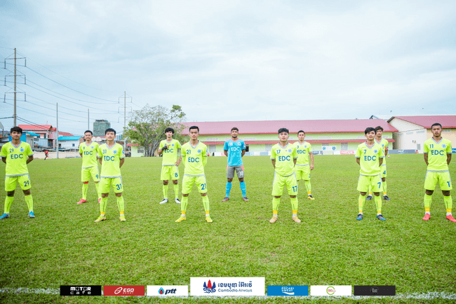 ជម្រើស១១នាក់ដំបូងក្រុម EDC&nbsp;(រូបភាព៖  Boeung Ket Football Club)
