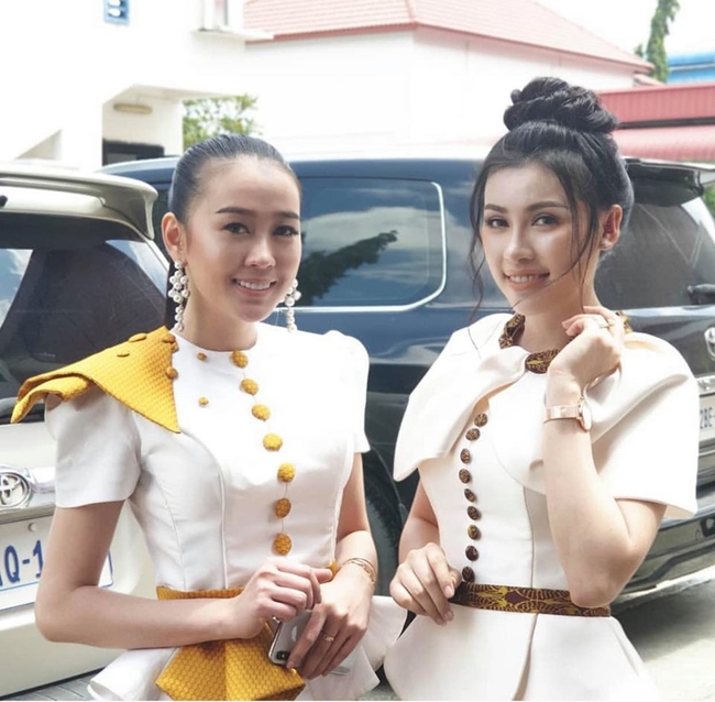 ជីជី និង ប៊េបី ស្ទាយ៍ខោអាវដូចគ្នា