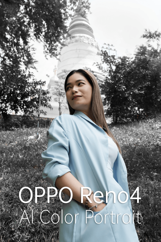 រូបភាពថតដោយ OPPO Reno4